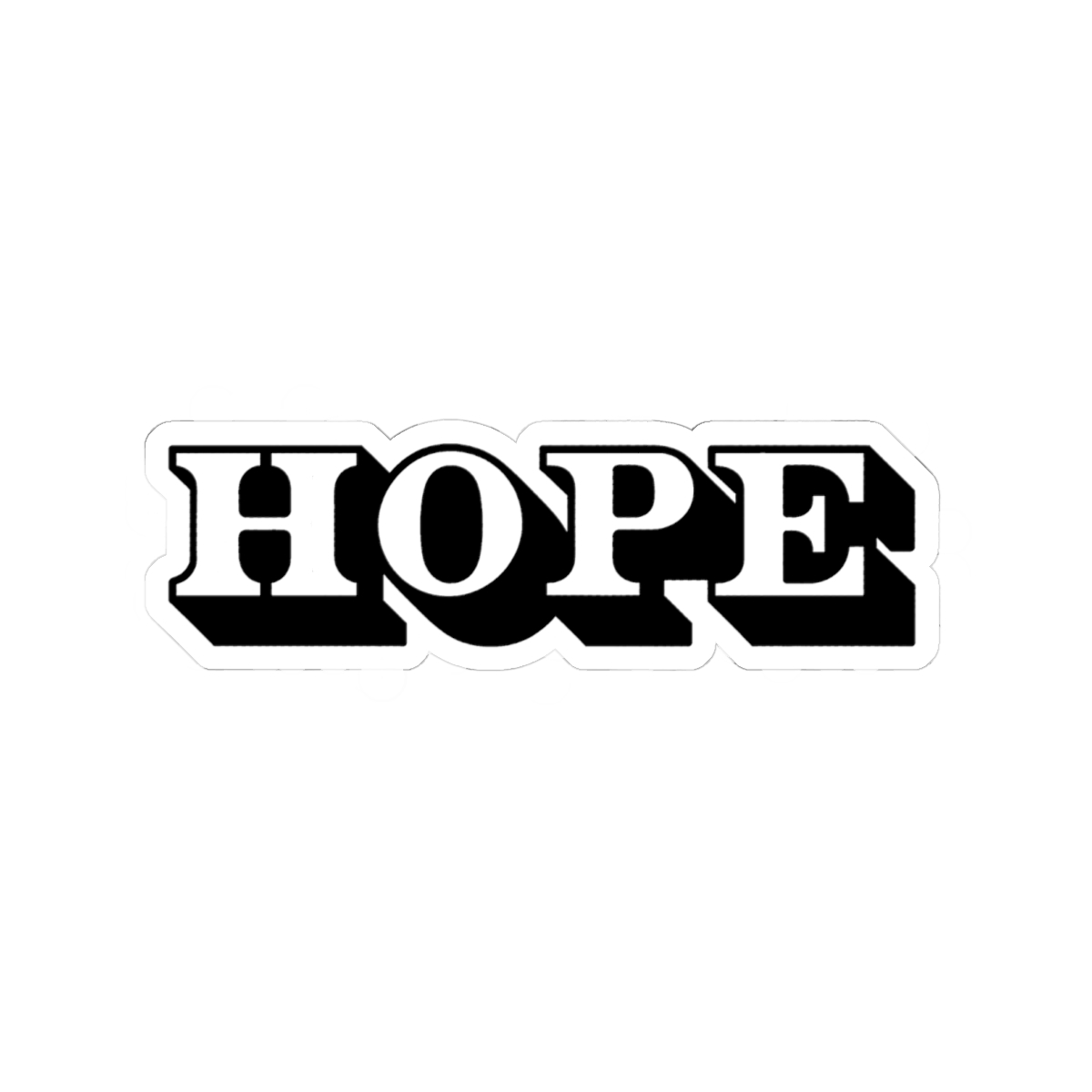 HOPE. Raye inspired sticker. inspirational quote sticker